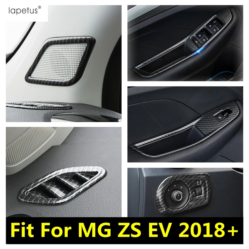 

Dashboard Air AC Vent / Head Light Lamp / Window Lift Button / Pillar A Speaker Cover Trim Accessories For MG ZS EV 2018 - 2023