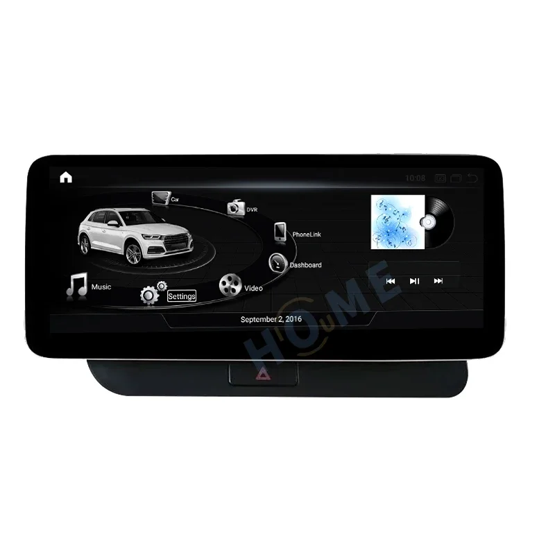 Android 13 Qualcomm 662 Drahtlose Carplay Auto Auto Radio Für Audi Q5 2009-2017 Stereo DSP 4G multimedia-Player GPS Navigation WIFI