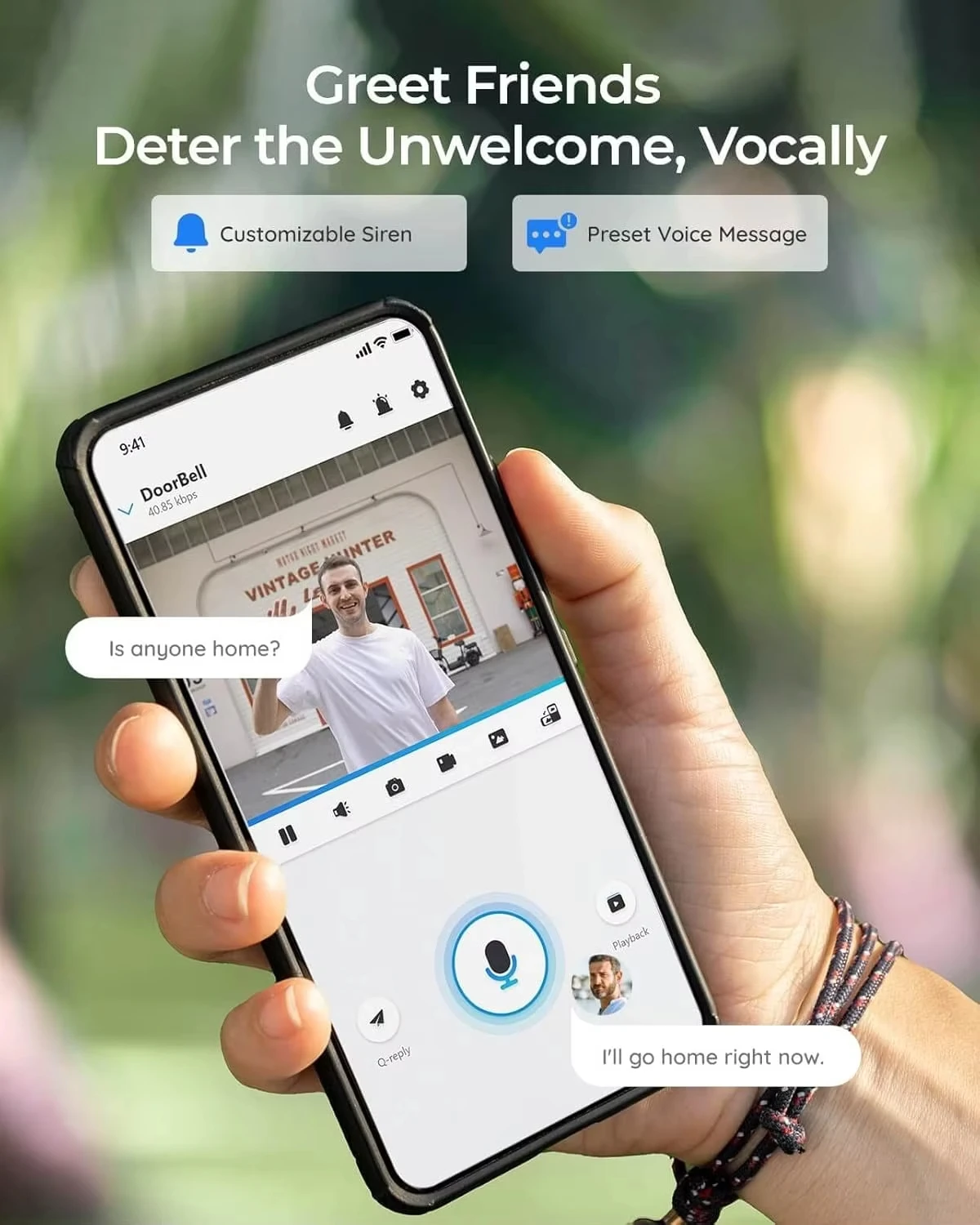 Sonnette vidéo Wi-Fi REOLINK 2 - Home Security Front Door Camera avis et prix