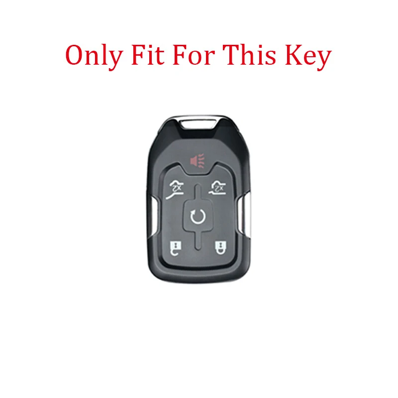 New Car Remote Key Case Cover Keychain for GMC Acadia Tahoe Yukon Suburban Silverado Sierra Terrain for Chevrolet Accessories