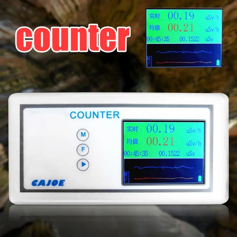 

Nuclear Radiation Meter X Ray Dosimeter Digital Counter Monitor High Sensitivity Accurate Data Logger Tester Anti-Interference