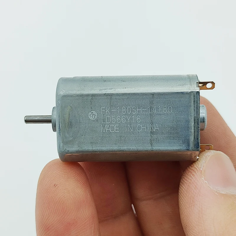 Mabuchi FK-180SH-14180 Mini 180 silnik DC 6V 9V 12V 12000RPM wysokiej prędkości szczotka węglowa Micro 20mm silnik DIY elektryczna maszynka do