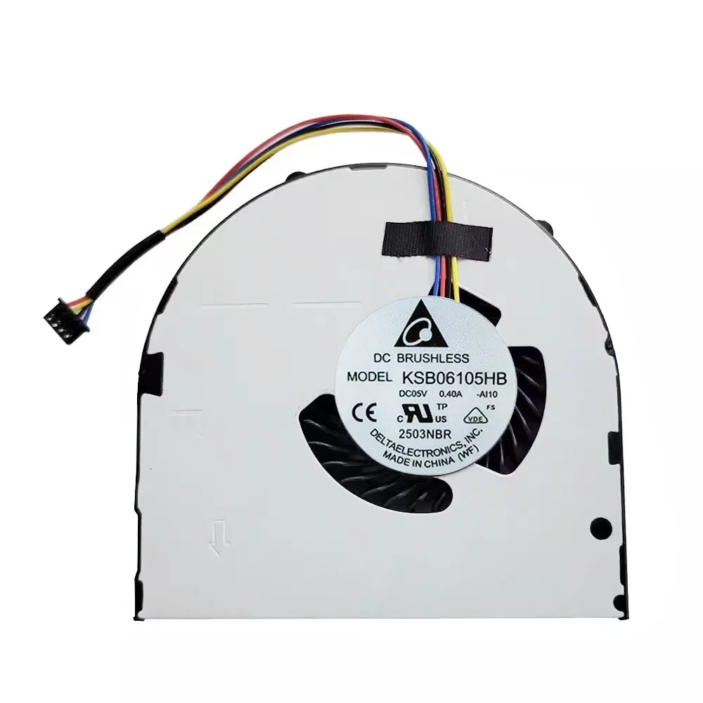 Ventilador de refrigeração de CPU compatível para Lenovo V480 V580 B580 B480 B590 B490 E49 M490 M590 KSB06105HB ventilador