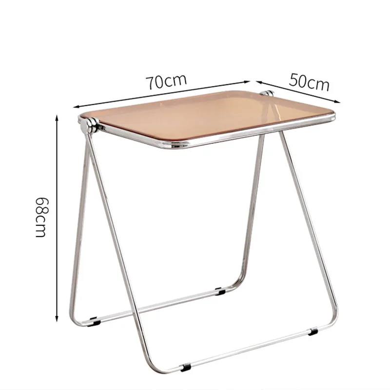 

celebrity transparent folding table acrylic bedroom balcony table and chair combination