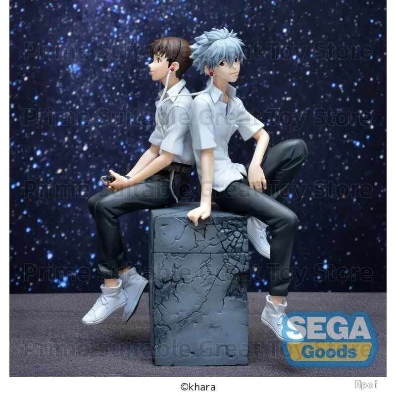 【In Stock】VIGNETTEUM EVA New Theatrical Version Shinji Ikari Kaworu Nagisa Anime Figure Decor Ornament Ornament Gift&Collection