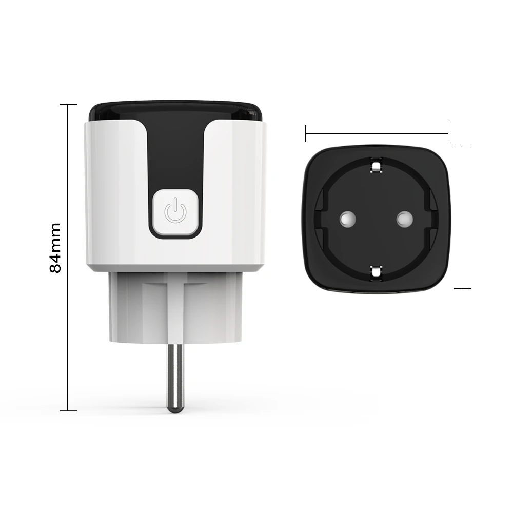 Cozylife Smart WiFi 16A EU Socket Remote Control/Timer Switch/Battery Count Compatible with Google HomeAlexa Voice Assistant