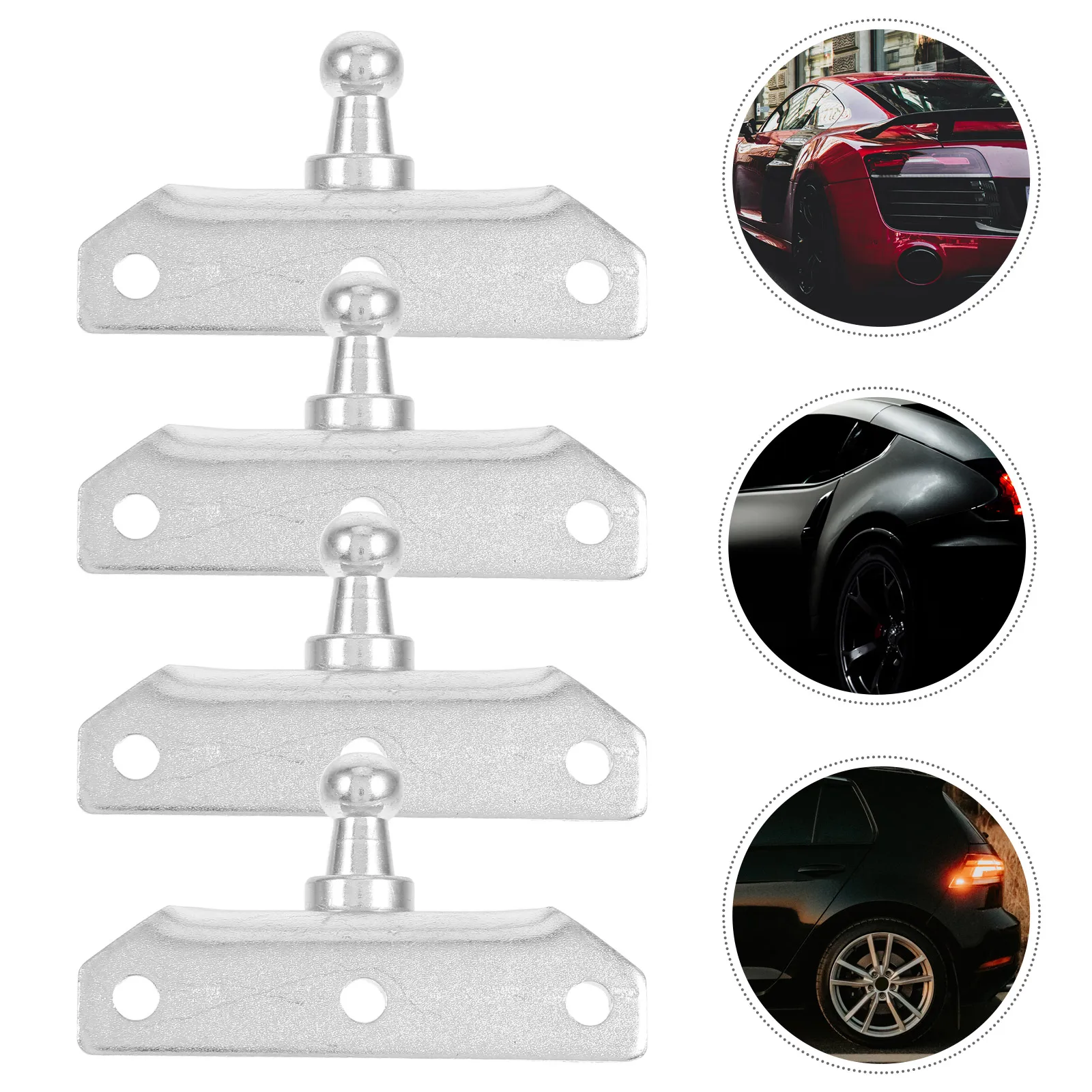 

1 Set Universal Gas Strut Mounting Bracket Black Coated Heavy Duty Durable Support Lift System Vehicle Cars Trucks Industrial