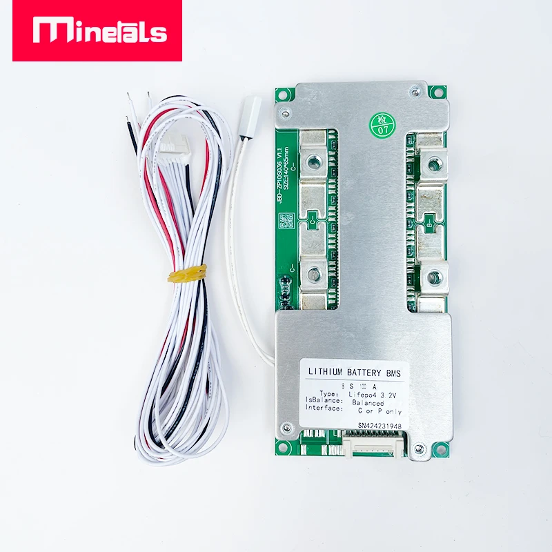 BMS 8S LFP4 3.2V Balance 60A 80A 100A 150A 120A PCM 24V LIfepo4 BMS tablica zabezpieczająca baterię