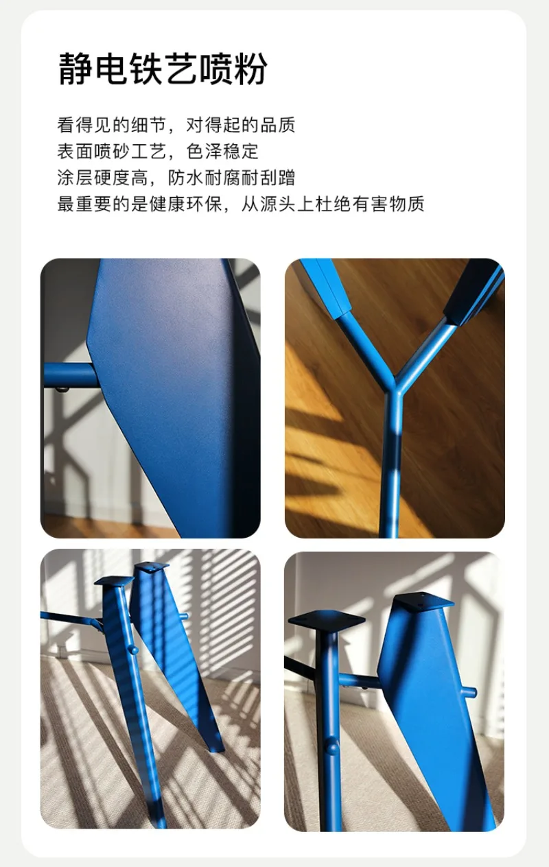 Bancada de trabalho simples e moderna de madeira maciça, mesa longa medieval para casa e sala de estar