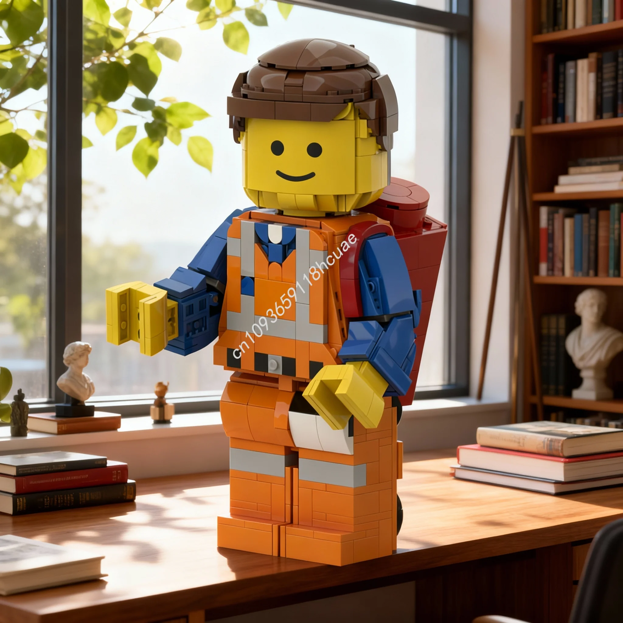 

793pcs MOC Emmet Movie Scaled Minifigure Collectible Minifigures Model Building Toy Blocks Festival Gifts Architecture Idea