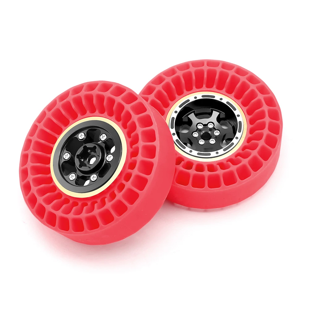 OGRC 55mm 1.0inch Silicone Rubber Tire Inserts Foam 1.0 Wheel Tyres for TRX4M SCX24 1/18 1/24 Crawler Tires Upgrade Parts