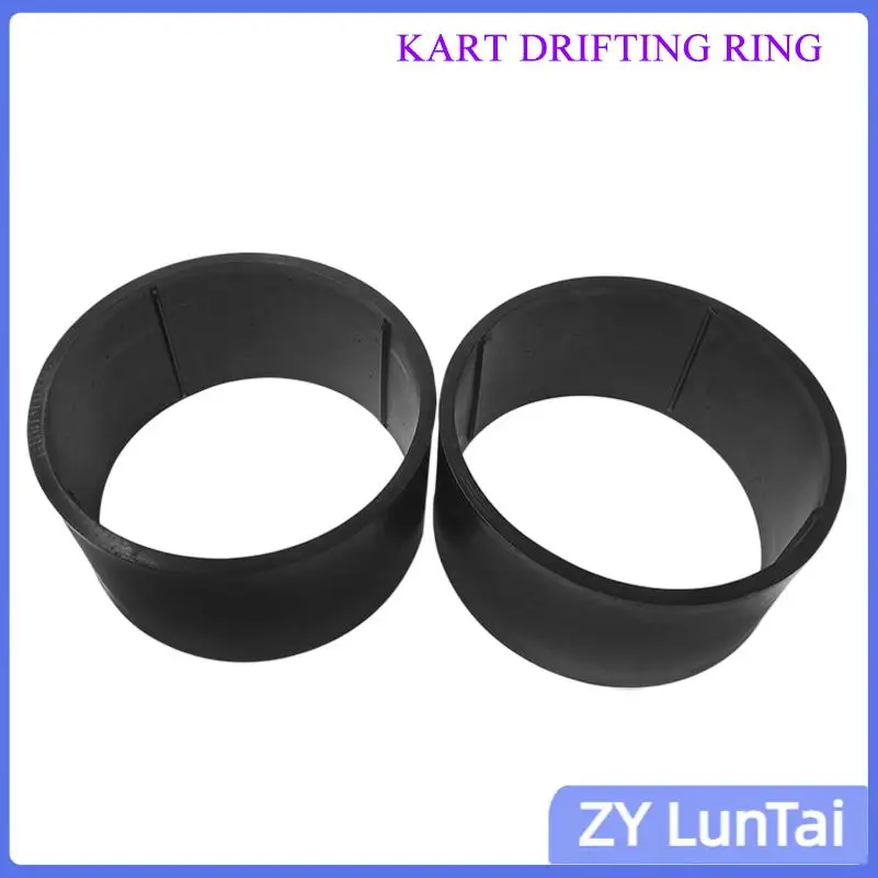 Go Kart Tire Sleeve Easy Installation Go Kart Plastic Tire Sleeve Traction Reduction 11x7.10-5 12mm Thick Hard for Drift Trike