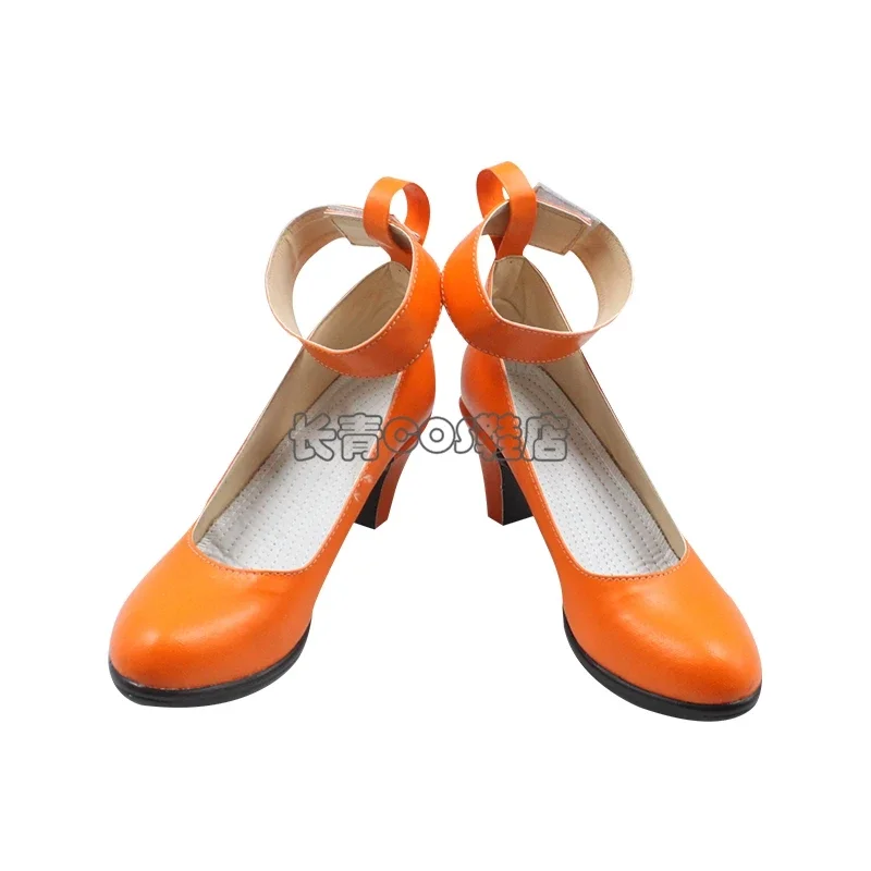 Zapatos de Cosplay de Anime Sailor Venus para niñas, botas de cuero PU con tacones altos, zapatos de fiesta de Halloween, talla 35-43, novedad