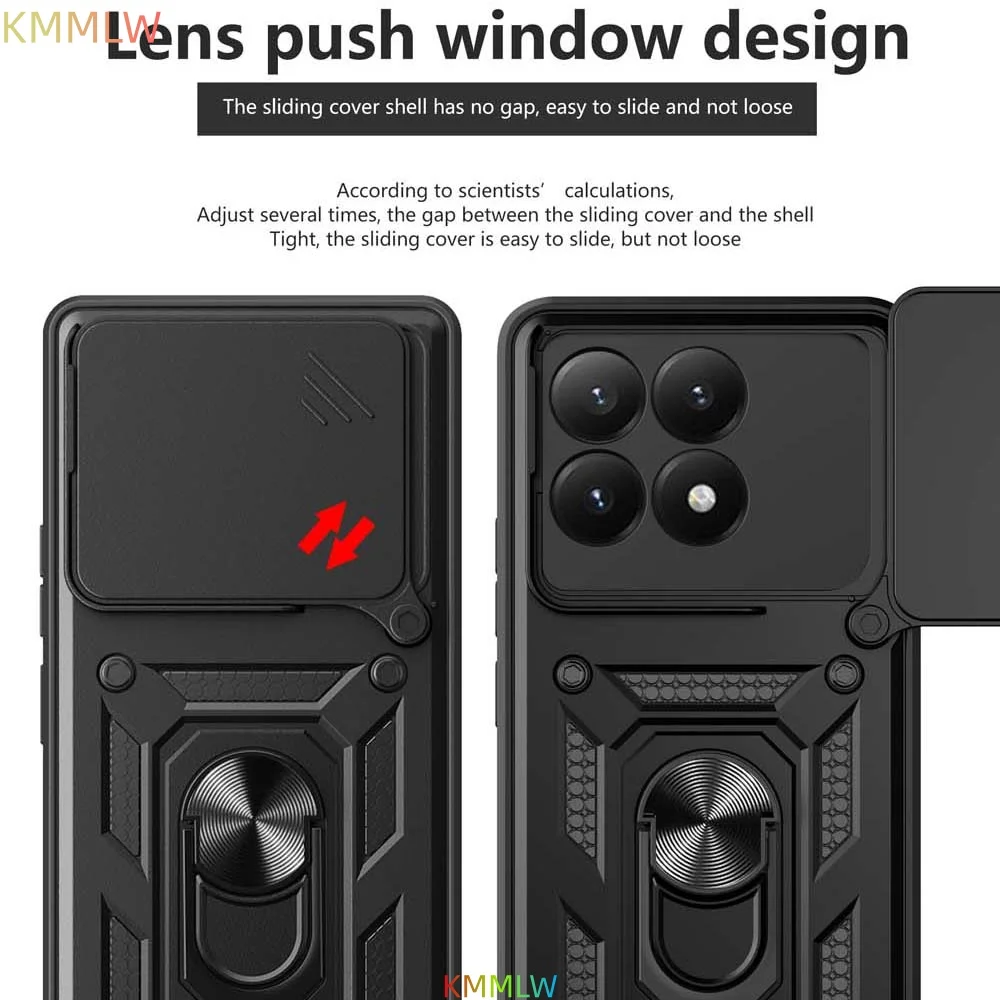 Shockproof Armor Case For Xiaomi Mi 15T 5G Car Holder Phone Cover for Mi 15T Camera Lens Protection Fundas For Xiaomi Mi 15T 5G - view 6