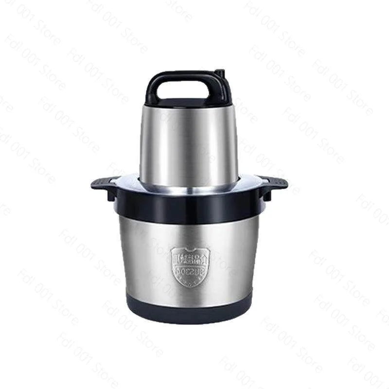 EU UK Plug Large Capacity 12L Metal Fufu Machine Household Kitchen Food Mixer Vegetable Foufou Fruit Blender Mixing Tool