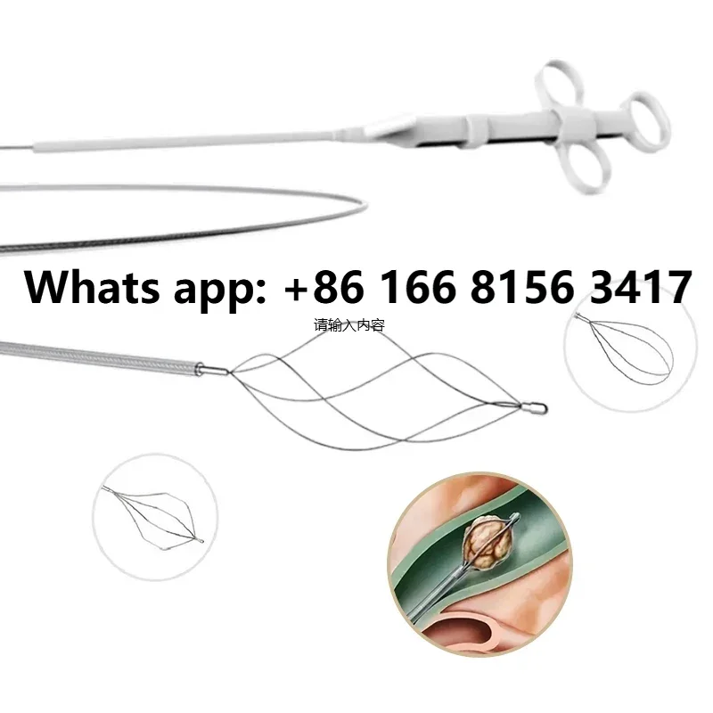 

Medical Endoscopic Gastrointestinal Disposable Endoscope Stone Extraction Basket