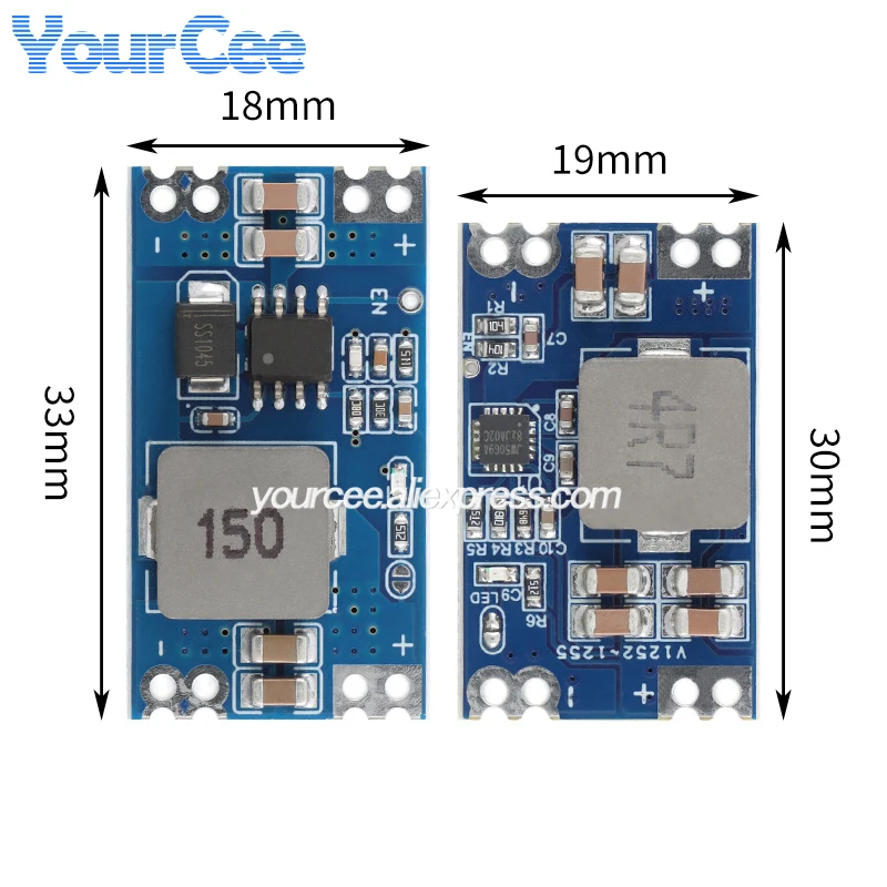 10 szt./1 szt. Mini560 Pro 5A DC-DC Moduł Stabilizowanego Zasilacza Obniżającego Napięcie (Buck) Mini 560 3.3V 5V 9V 12V Wyjście Mini360 — zdjęcie produktu 4