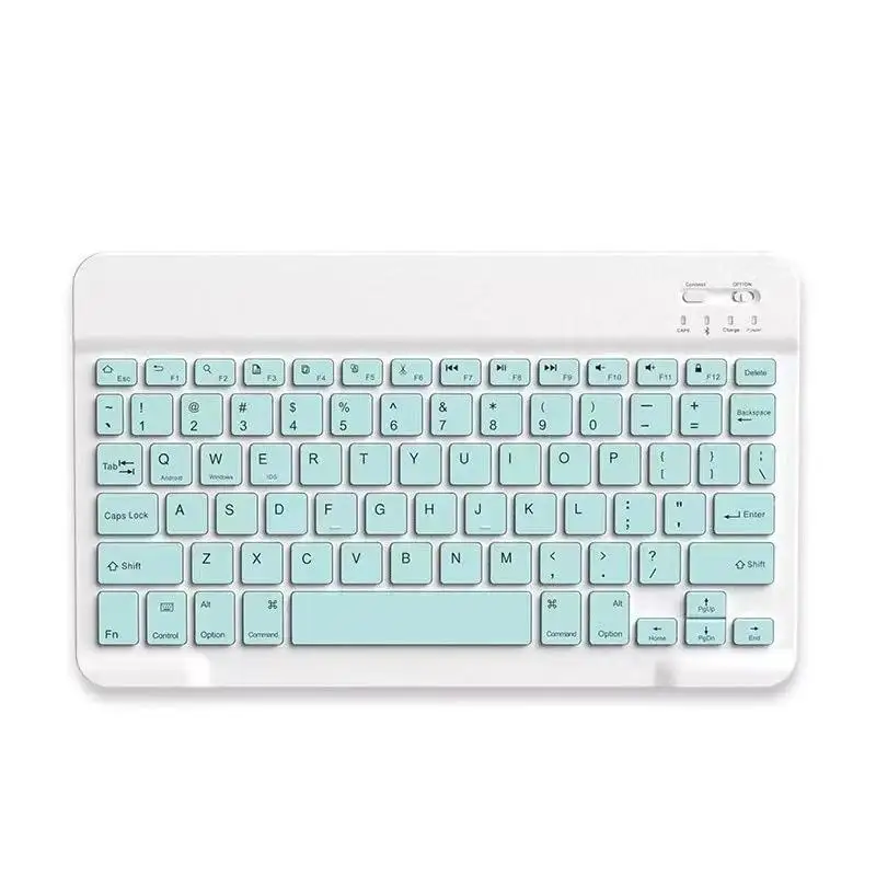 Rechargeable Bluetooth Wireless Keyboard Universal External Keyboard For Tablet PC Laptop Phone