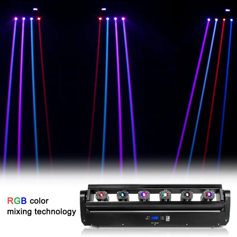 

Новый лазерный проектор SHEHDS 6x500мВт RGB 3-в-1 с 6 лучами, 500мВт, полноцветный, DMX512, для дискотек и сцены, управление DMX