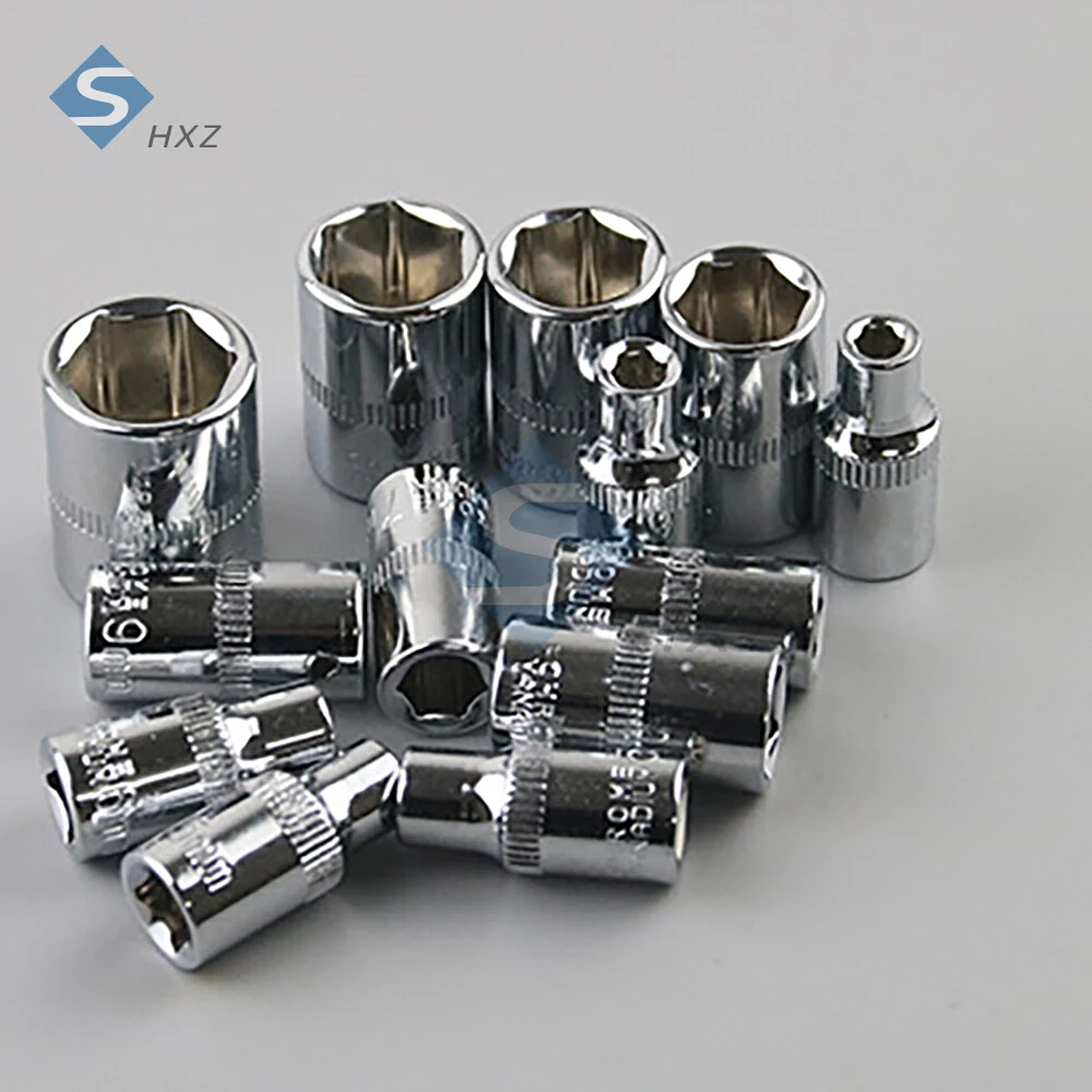 Juego de llaves de tubo de 46 Uds., herramienta de reparación de automóviles y motocicletas, combinación de destornillador de trinquete, caja de herramientas de reparación DIY para el hogar