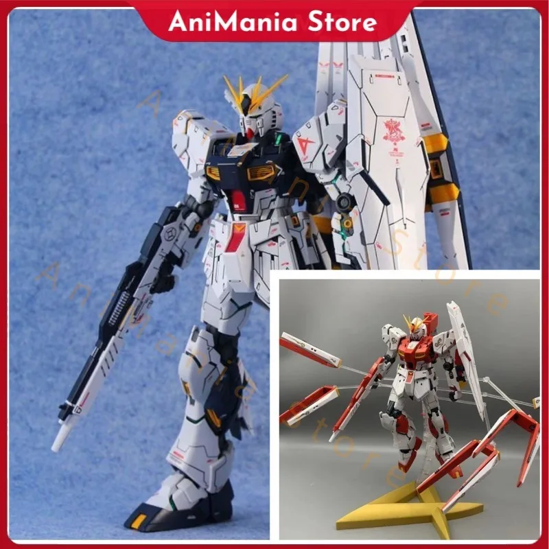 在庫あり-daban-6619-rx-93-v-mg-1-100-verka-nu-組み立てモデルキットおもちゃアクションフィギュアロボットプラモデルメカギフト