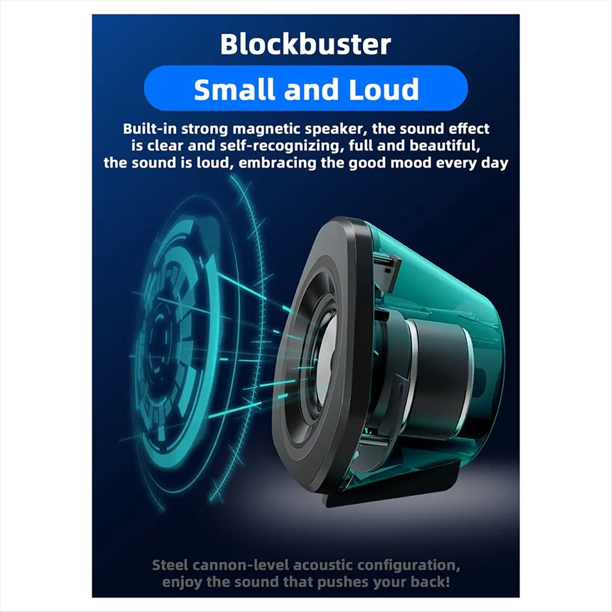 

[VALUE PACK]Computer Speakers,USB-Powered PC Gaming Speakers for Desktop Computer Laptop and Phone USB 3.5mm Aux Input A