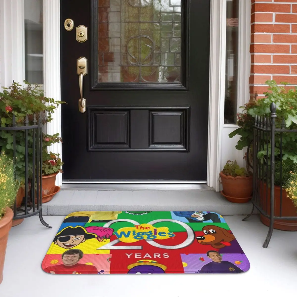 The Wiggles Tv Show Music Band Doormat Kitchen Entrance Home Floor Mat Non-slip Carpet Rug for Bedroom Footpad Mats