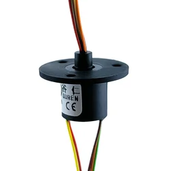 WX12-6 small cap type slip ring  OD 22mm 6-way circuit 2A current electric rotary slip ring Induction cooker miniature slip ring
