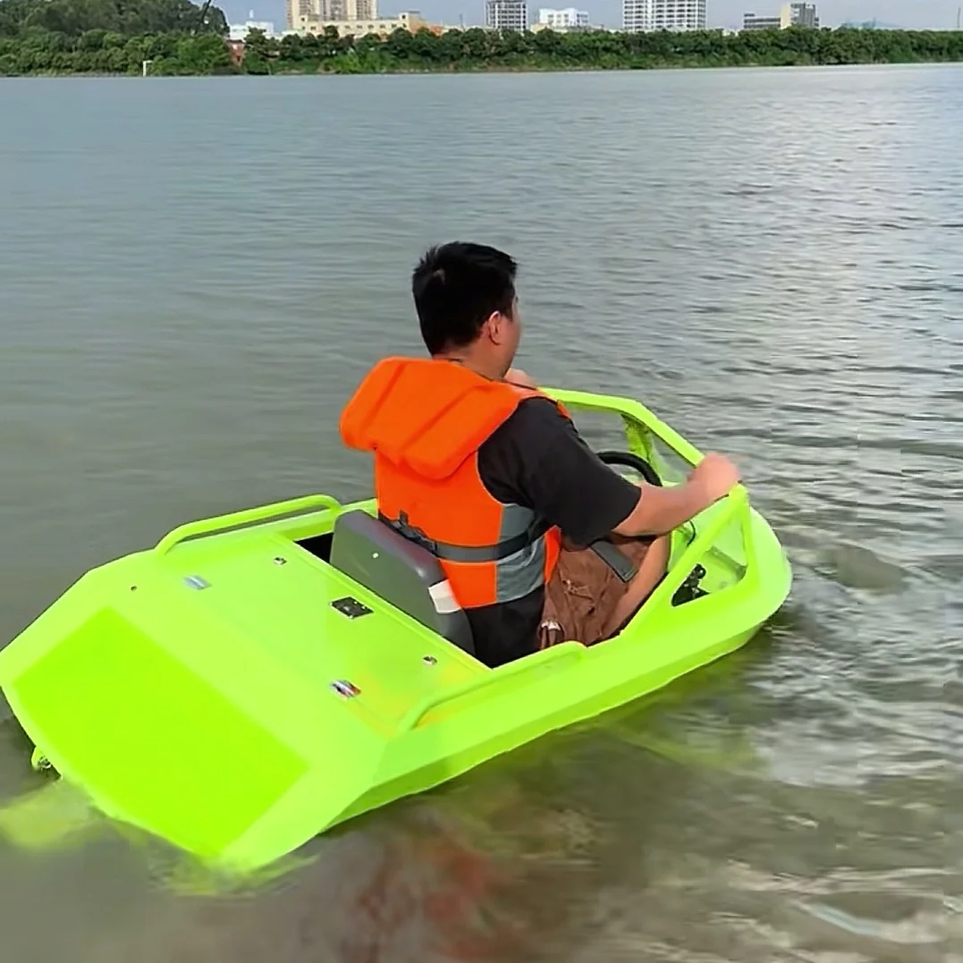Aluminum Alloy New Trend Surf Mini Yacht Jet Boat, Durable Power Component For Outdoor Water Park Entertainment