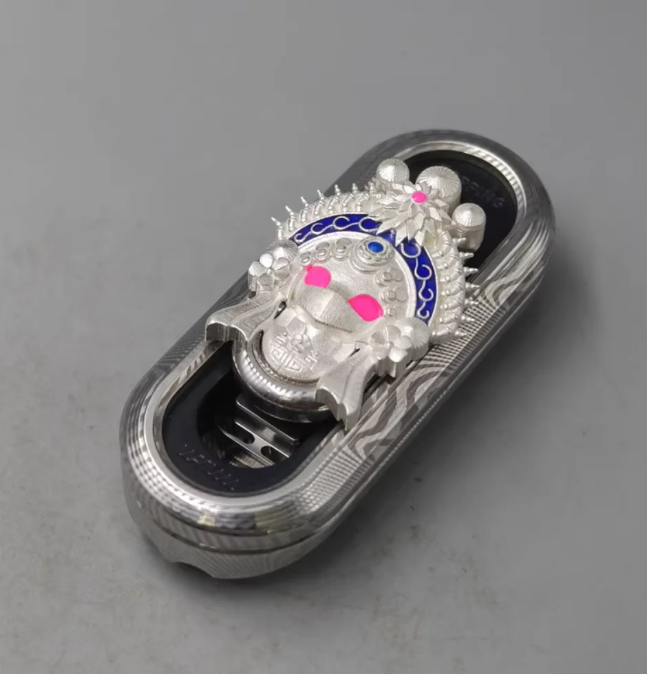 Used EDC Wanwu White Snake Popping fidget slider decompression toy