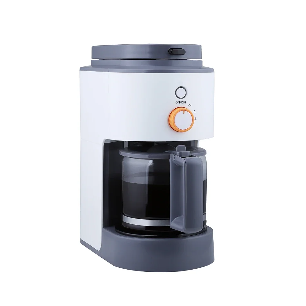 Build in Grinder Bean to cup New Arrived Small Size  Brew Drip Coffee Maker Machine