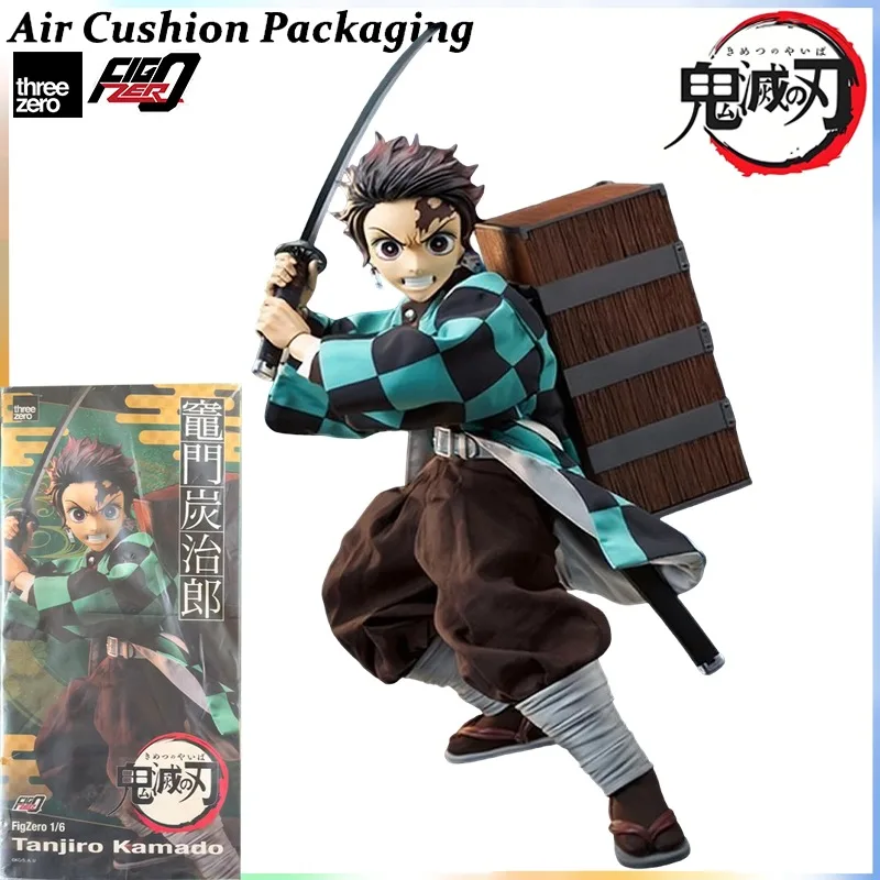 

Оригинальная фигурка Threezero из серии FigZero: Танджиро из «Истребителя демонов» — брат, который убивает демонов за спиной своей сестры. Модель-игрушка.