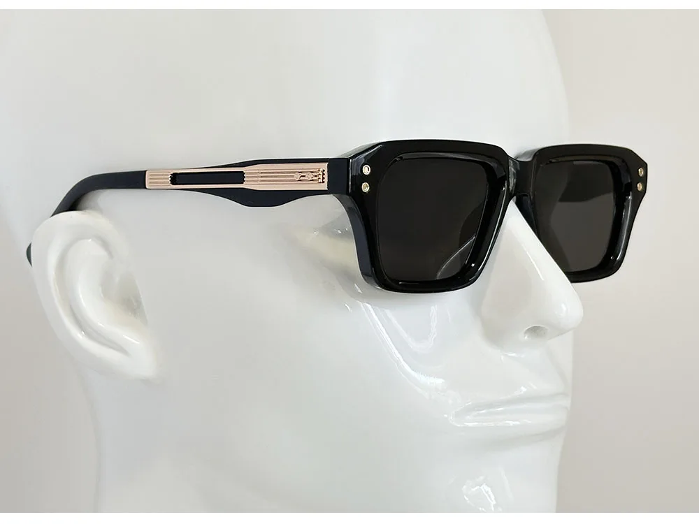 Retro Sonnenbrille Männer Vintage Quadrat Sonnenbrille Frauen Luxus Designer Mode Gläser Dropshipping Gafas De Sol Hombre Zonnebril – Detail 15