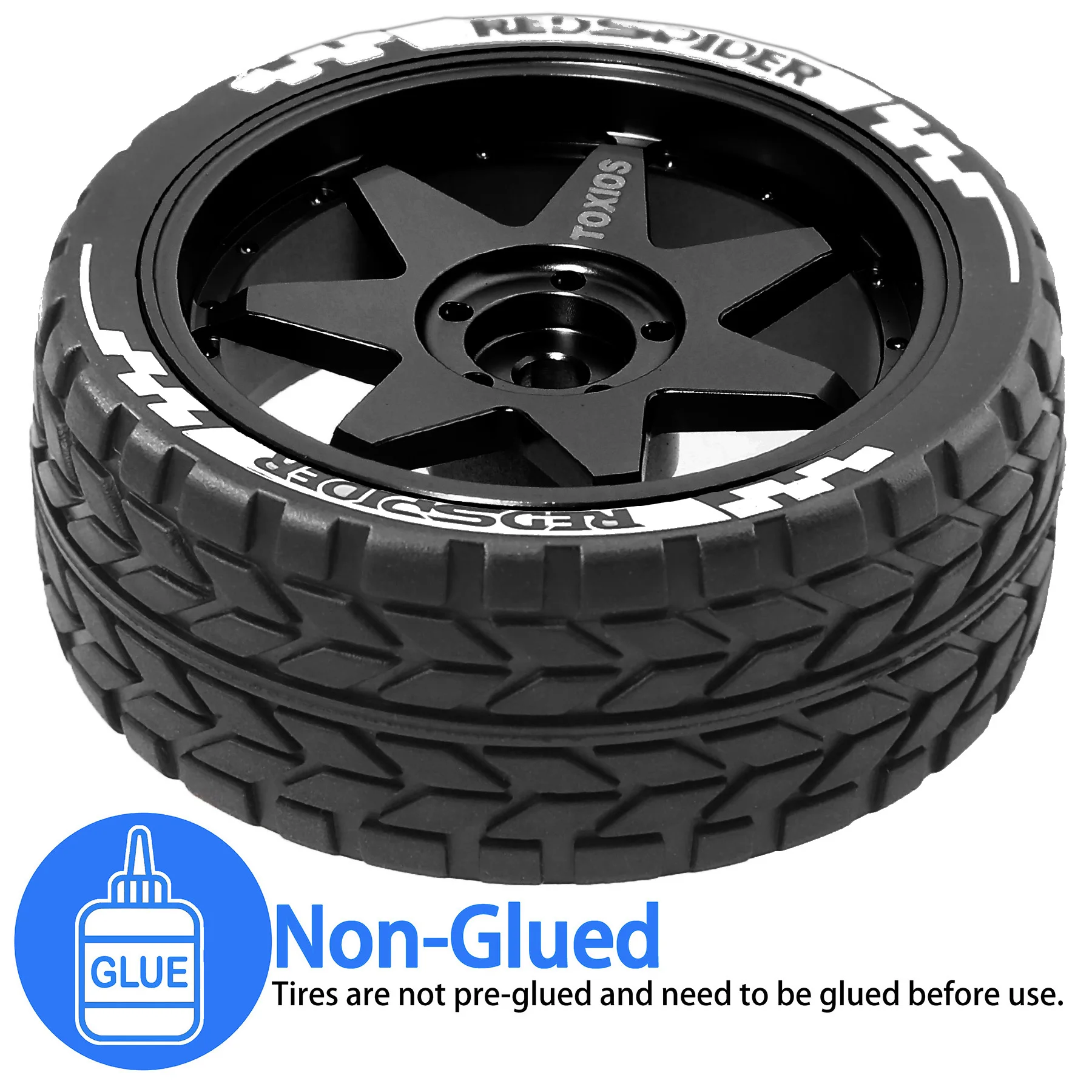 4Pcs 1/10 RC On Road Wheels Tires 12mm Hex Metal Drift Hubs for Tamiya TT01 TT02 XV01 TA06 A959 PTG2 HPI KYOSHO HSP PTG2