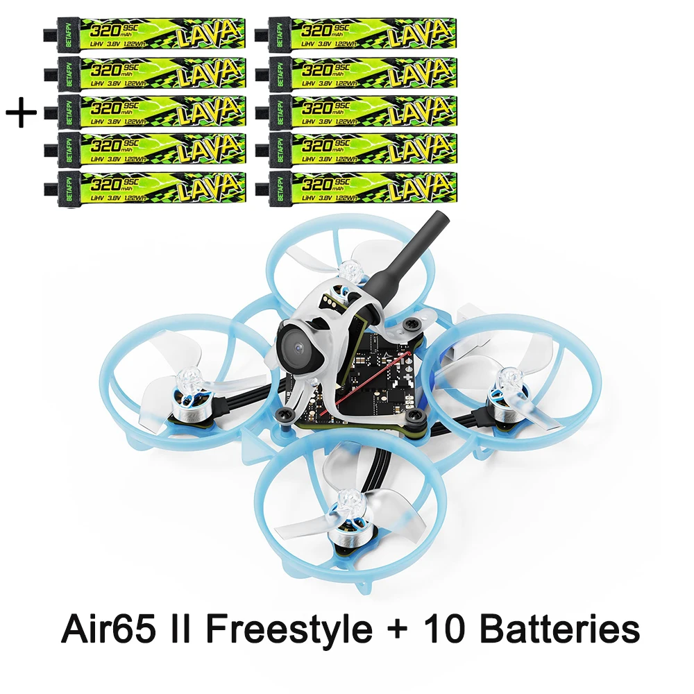 BETAFPV 2026 Air65 II ELRS 2.4G borstelloze Whoop Quadcopter Champion Racing Freestyle 1S RC Drone met LavaⅡ320mAh 1S95C batterij