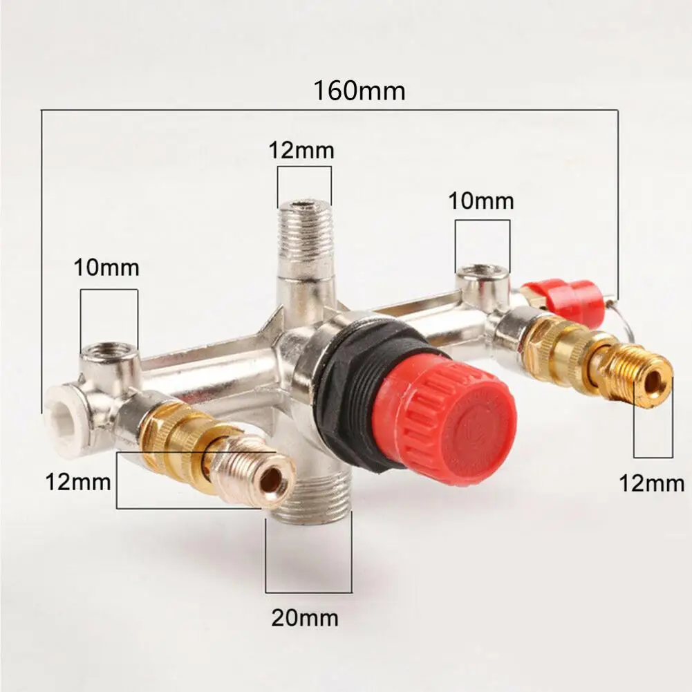 Interruptor prático do compressor de ar resistente ao desgaste leve suporte do compressor de ar interruptor da válvula de pressão do compressor de ar