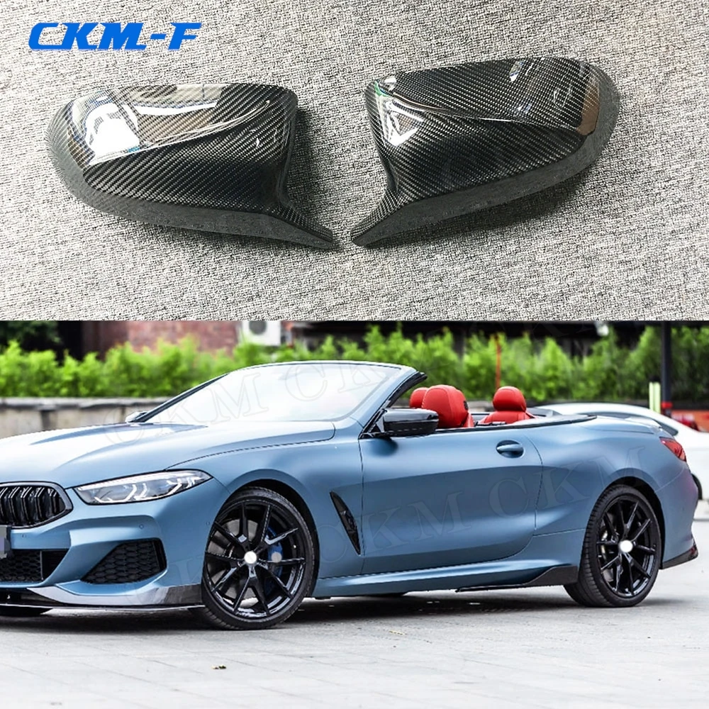 

Carbon Fiber+ABS Rearview Replacement Mirror Cover For BMW 8 Series G14 G15 G16 M Sport 2018-2022