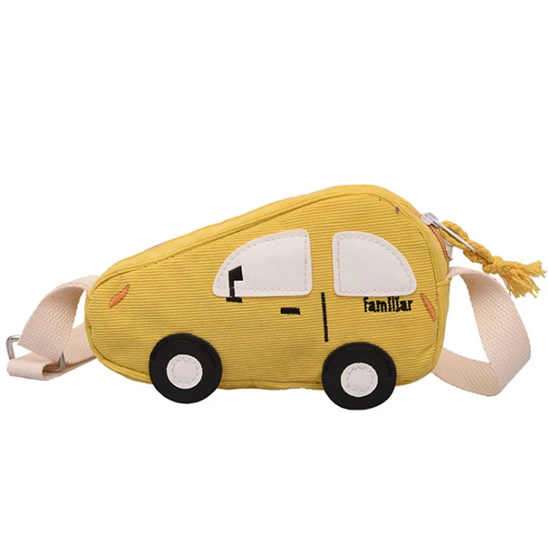 حقائب الأطفال الكرتون سيارة حقيبة كروسبودي سستة نماذج الكرتون سيارة محفظة نسائية للعملات المعدنية متعددة الوظائف حقيبة كتف نماذج أكياس