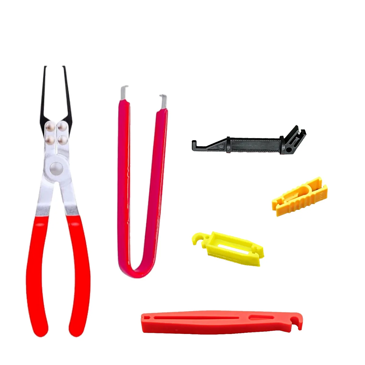 Relay pull-out pliers 6-piece automotive fuse tool accessory