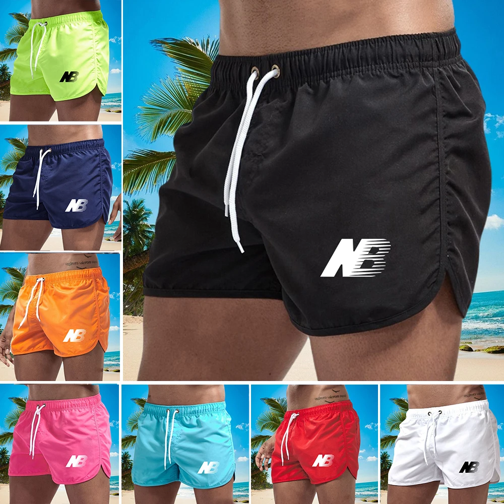 Man Swimwear Swim Shorts Trunks Beach Board Swimming Pants Swimsuits Mens Running Sports Surffing