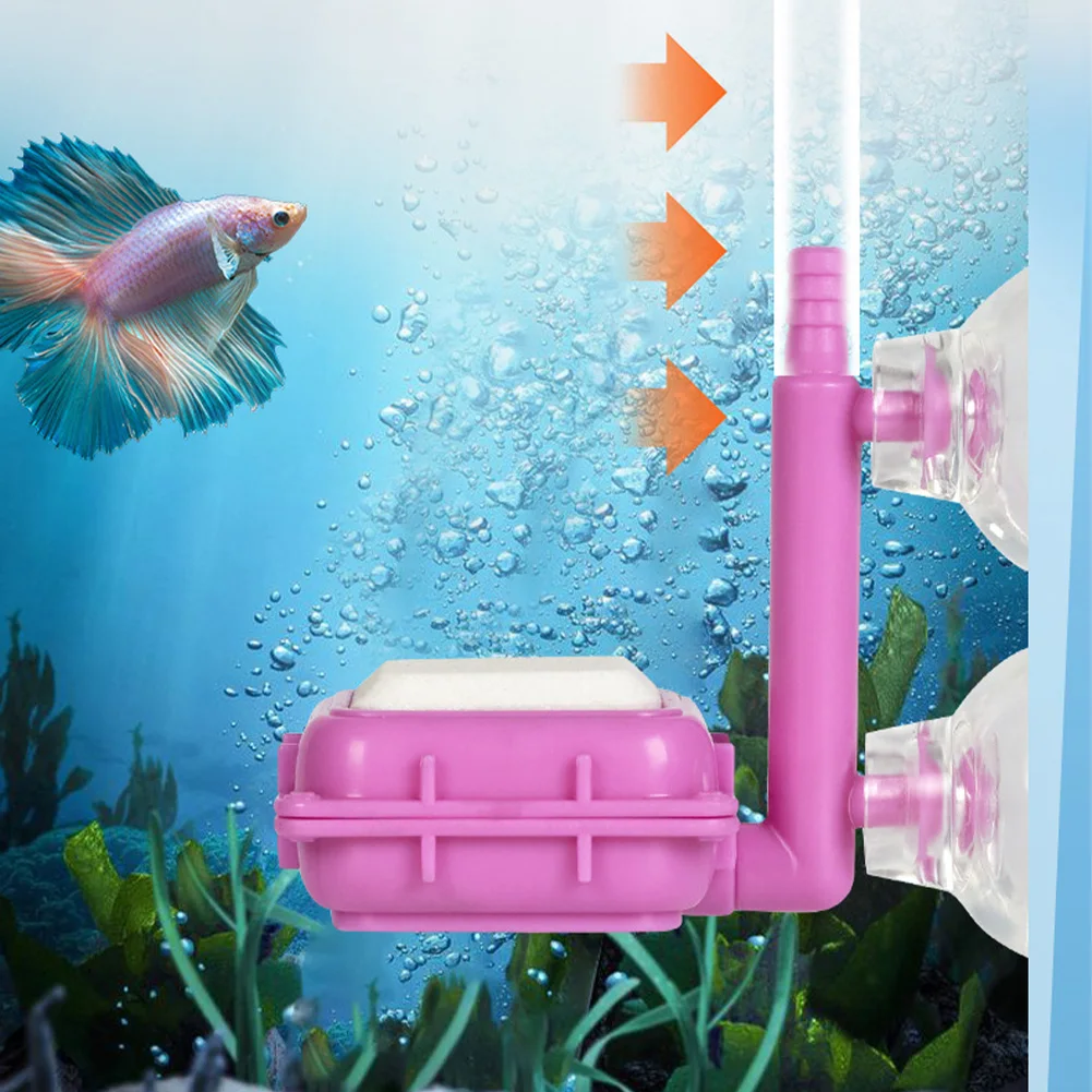 Aquarium Mini Air Pump CO2 Diffuser CO2 Atomizer Diffuser Bubble Counter Check With Suction Cup For Aquarium Planted Fish Tank