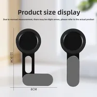Support magnétique pour téléphone portable, support pliable pour ordinateur portable, support d'extension d'écran pour téléphone portable, compatible avec Xiaomi, iPhone, Samsung 5