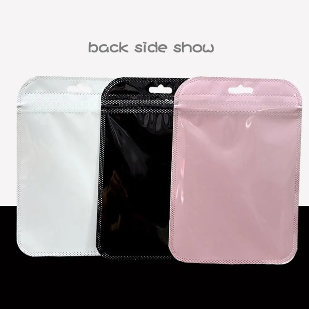 عرض المجوهرات الملونة الحقائب الختم الذاتي مع ثقب شنق ، أكياس OPP ، كيس التعبئة والتغليف ، الحقائب البريدي