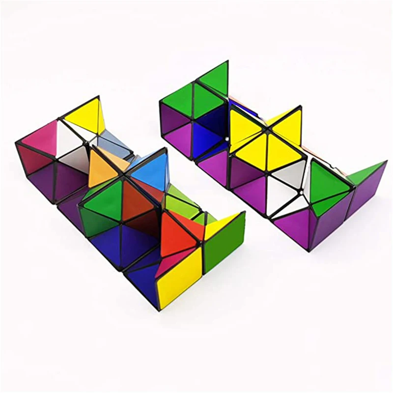 Children's Puzzle And Early Education Toys Infinite Folding Two-in-one Magnetic Cube Cube Puzzle Children Educational Toys