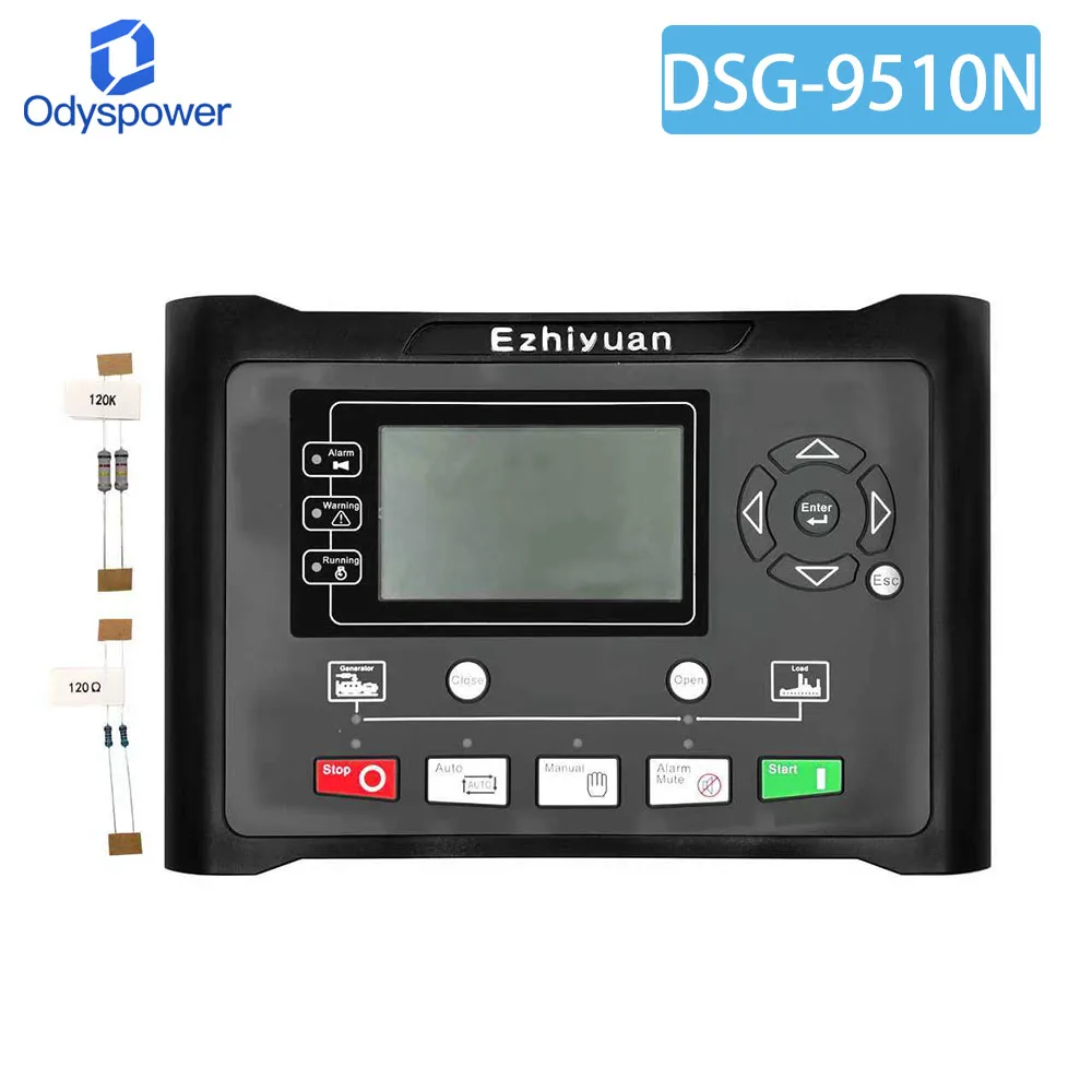 Replace HGM9510 Smartgen Controller With Multi-units Parallel RS485 CANBUS HGM9510 HGM9510N Generator Parts DSG-9510N