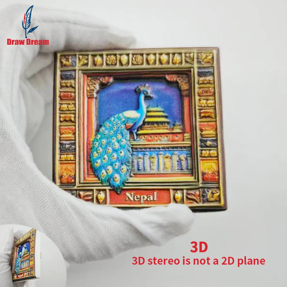 1Pc Nepal Fridge Magnet, World Travel Souvenir Collection, Suitable for Home and Office Decoration, Personalized Exclusive Travel Souvenir Magnetic Fridge Magnet, Home Decoration, Kitchen, Room, Office, Cabinet Crafts Gift, Holiday Souvenir, Exquisite Small Gift
