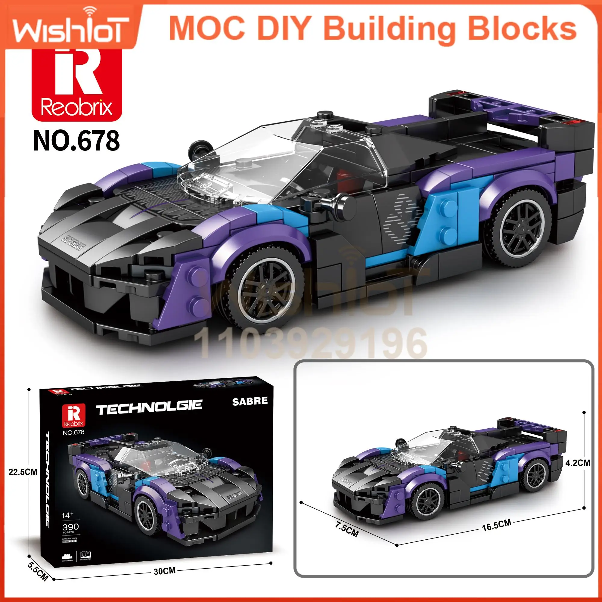 

316 шт. DB12 678 автомобильные строительные блоки MOC кирпичи высокотехнологичные идеи комплект игрушек коллекция DIY подарок для детей и взрослых