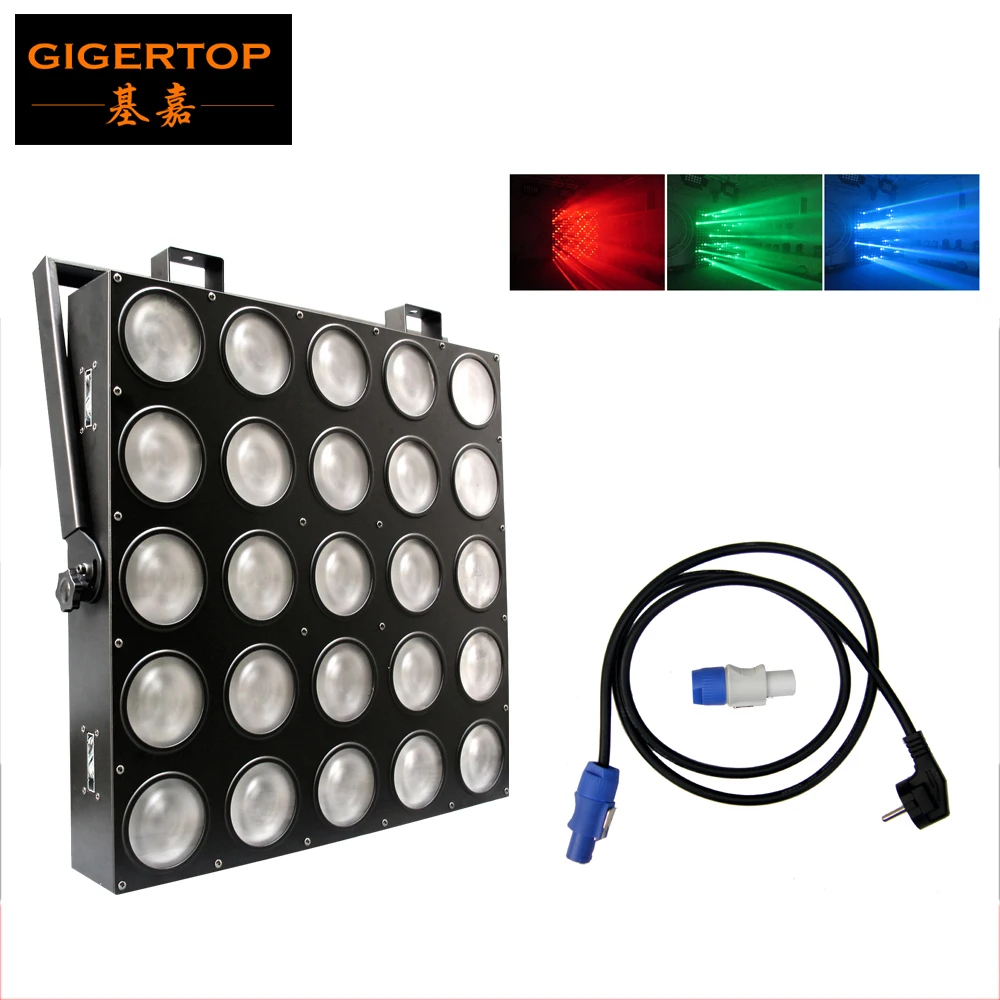 TIPTOP 25X9W RGB 3IN1 Square Shape Led Matrix Light Background Pixel Effect Control Lighting 5x5 COB Blinder Light  TP-M25 RGB