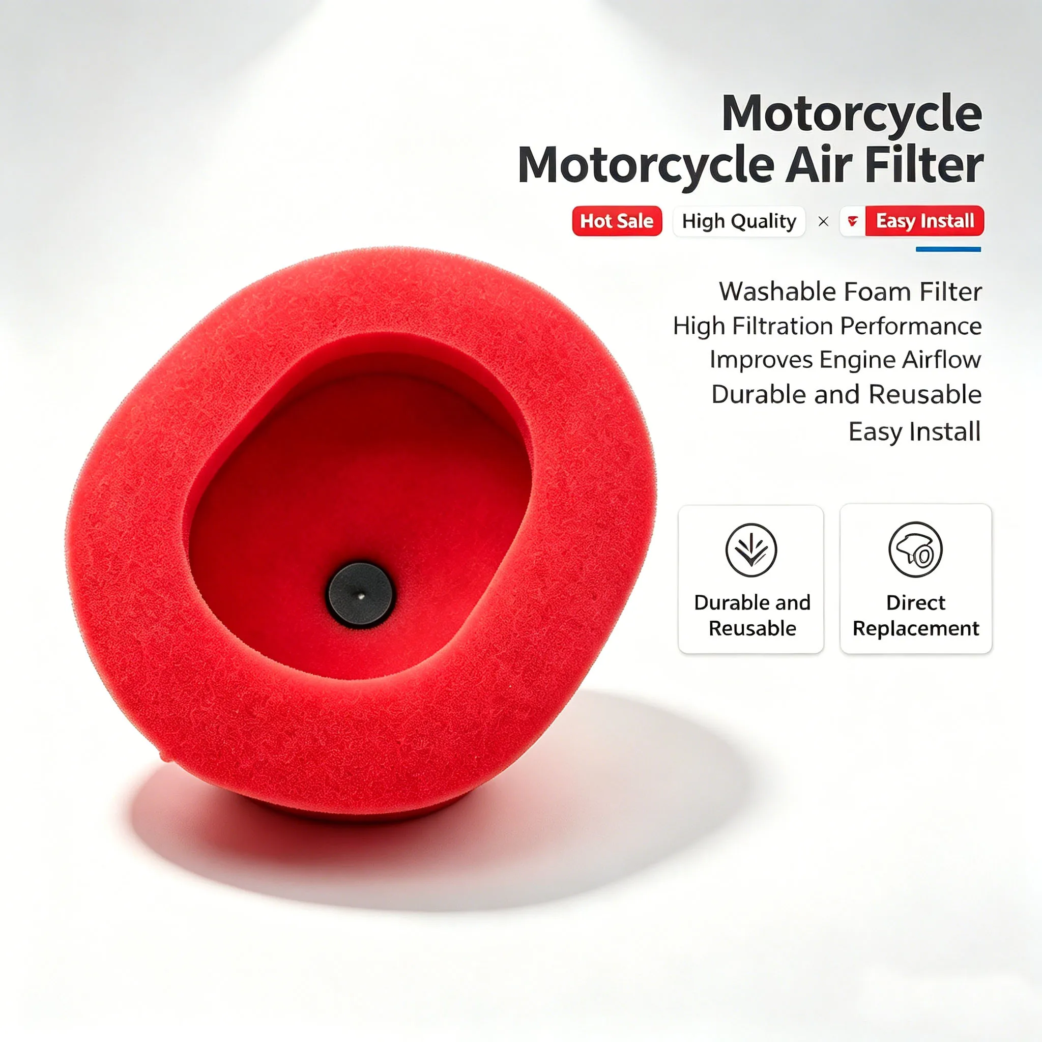 Motorcycle Parts Dirt Bike Air Filter For KTM 620 End Six Days Winner LSE RXC-E SMC Racing 640 LC4 Adventure E Super Moto LS E M