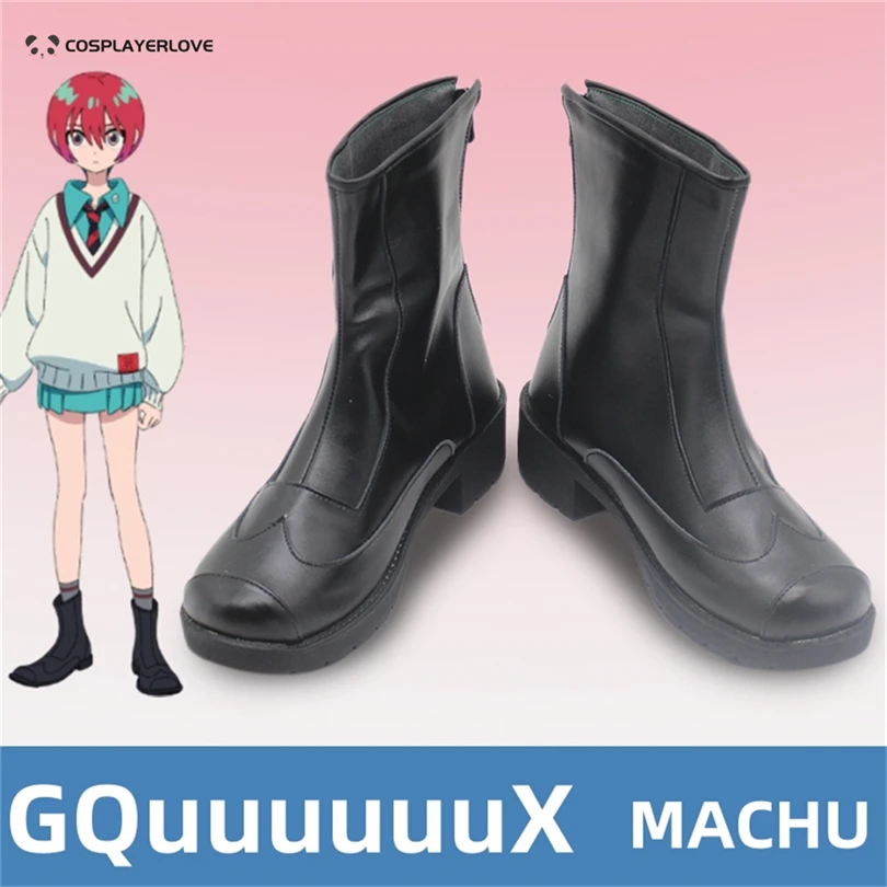 

GQuuuuuuX Amate Yuzuriha/MACHU Cosplay Shoes Boots Custom Made